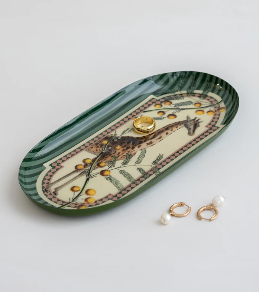 Oval Enamel Tray