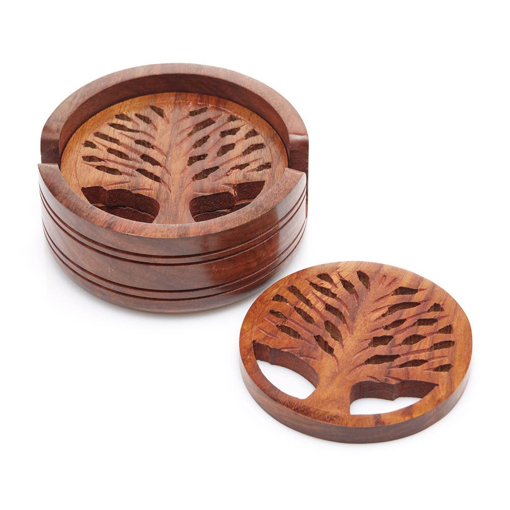 Tree of Life Coasters - Set of 4