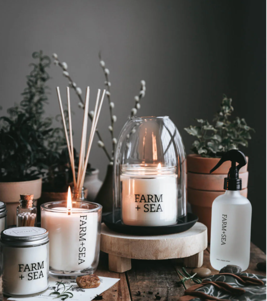 Farm + Sea Large Candles