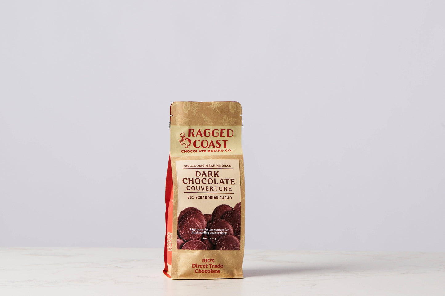 Direct Trade 56% Bittersweet Ecuadorian Chocolate - 16oz