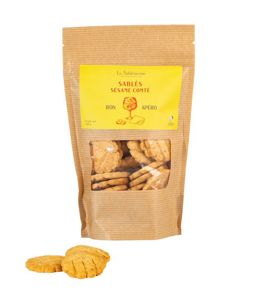 Parmesan Pepper Salted Shortbread