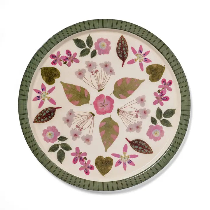 Round Enamel Tray