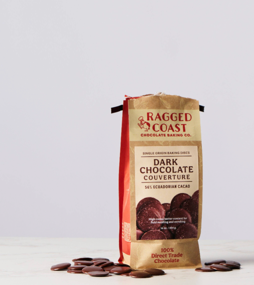Direct Trade 56% Bittersweet Ecuadorian Chocolate - 16oz