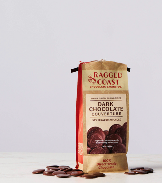 Direct Trade 56% Bittersweet Ecuadorian Chocolate - 16oz