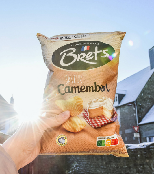Brets Camembert Cheese Chips