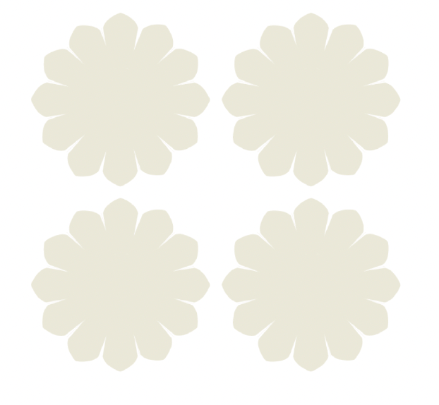 Felt Coasters - Sets of 4