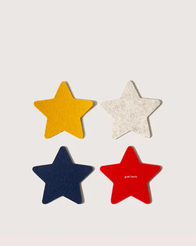 Square Felt Coasters - Sets of 4