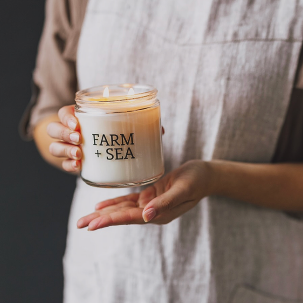 Farm + Sea Large Candles