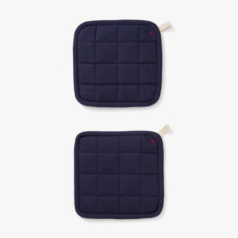 Potholders - Blueberry Blue