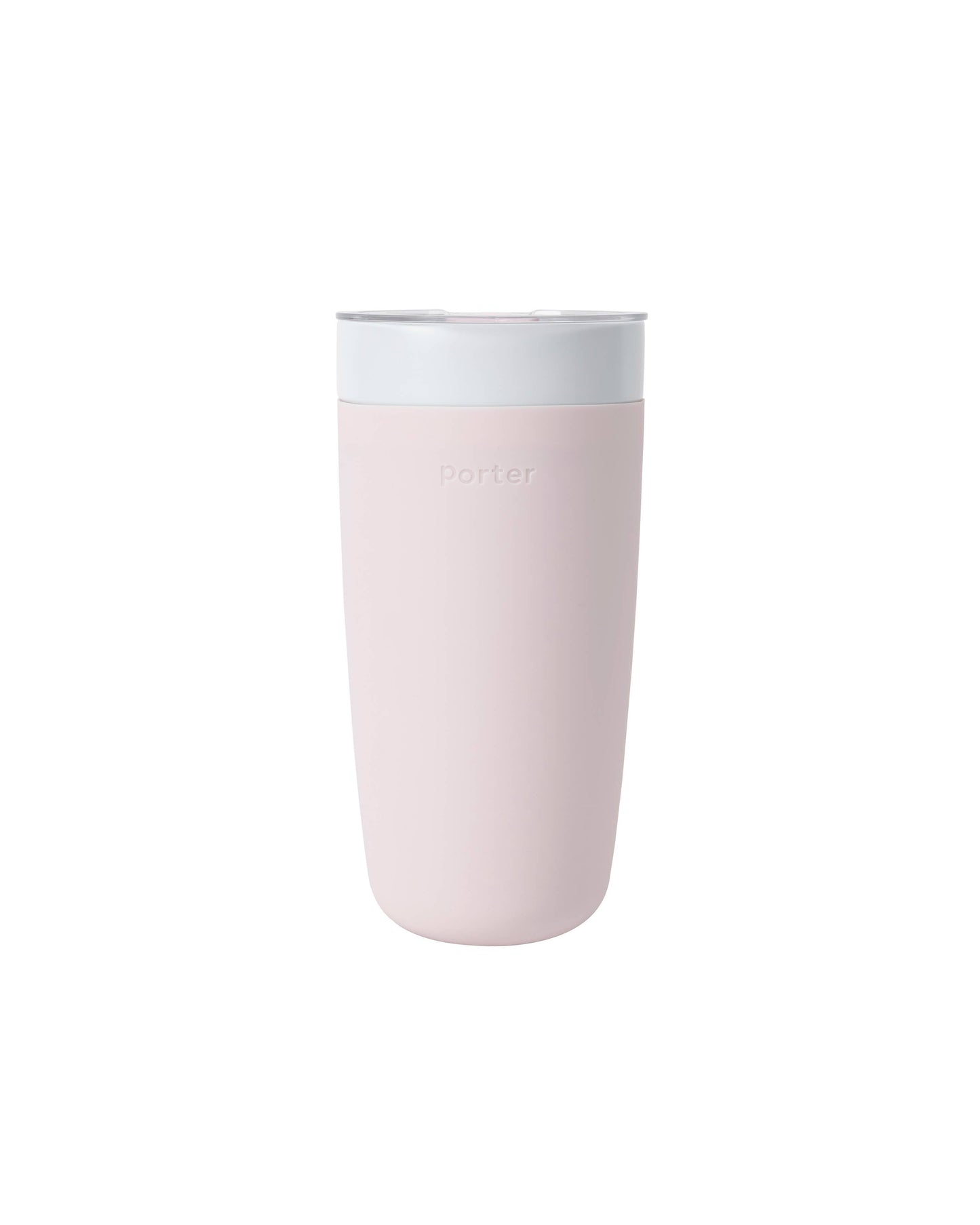 Insulated Ceramic Stainless Steel Coffee & Drink Tumbler: Terrazzo Cream