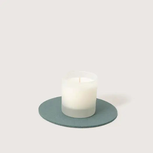 Small Round Wool Felt Trivets