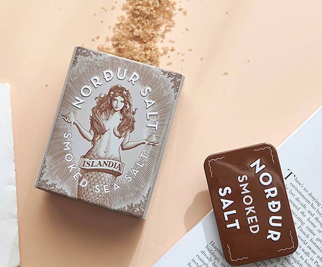 Nordur Salt Arctic Sea Salt Flakes Smoked