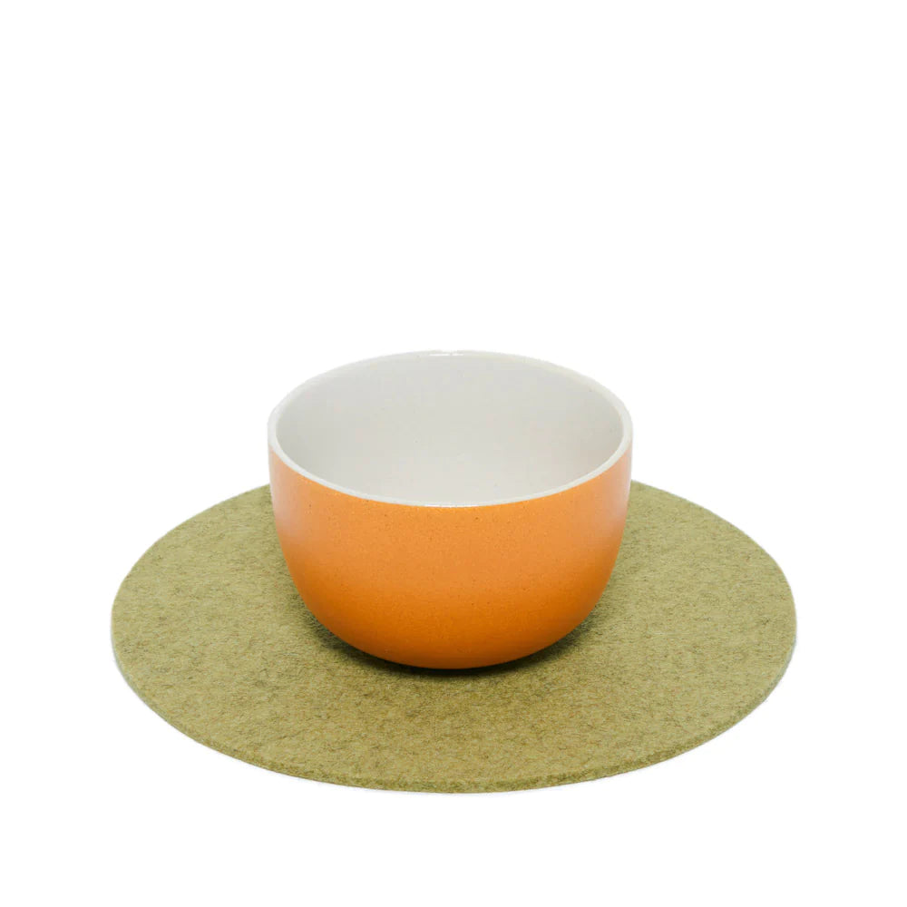 Medium Round Wool Felt Trivets