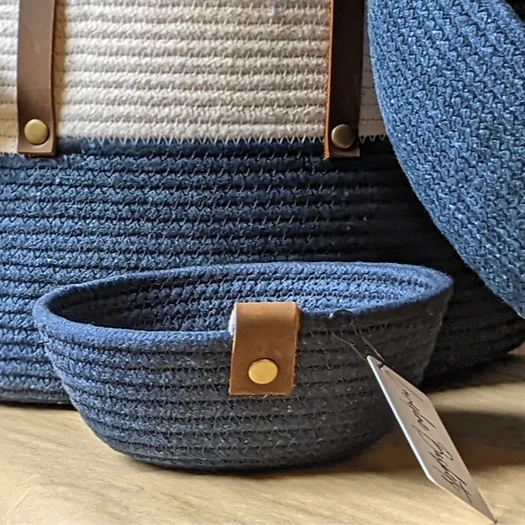 Buttercup Rope Baskets