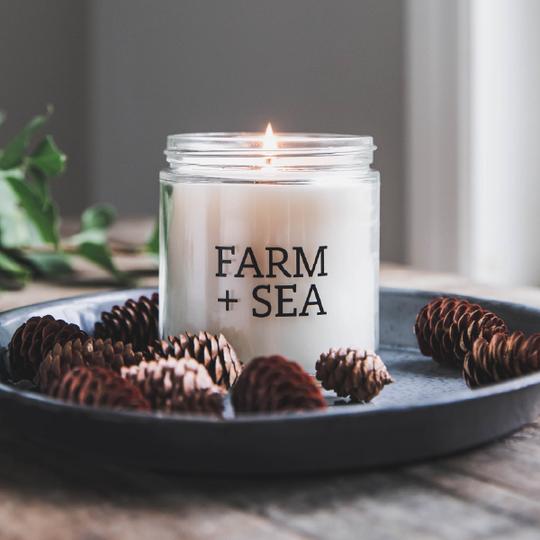 Farm + Sea Large Candles