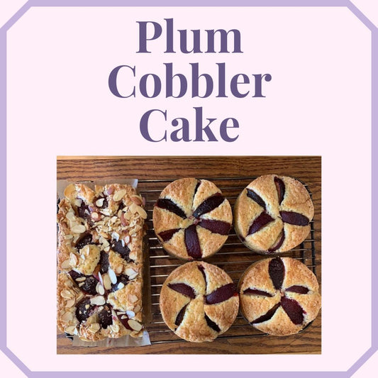 Plum Cobbler Cake