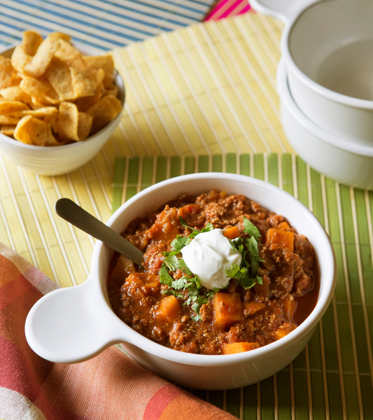 Award-Winning Turkey & Sweet Potato Chili Recipe