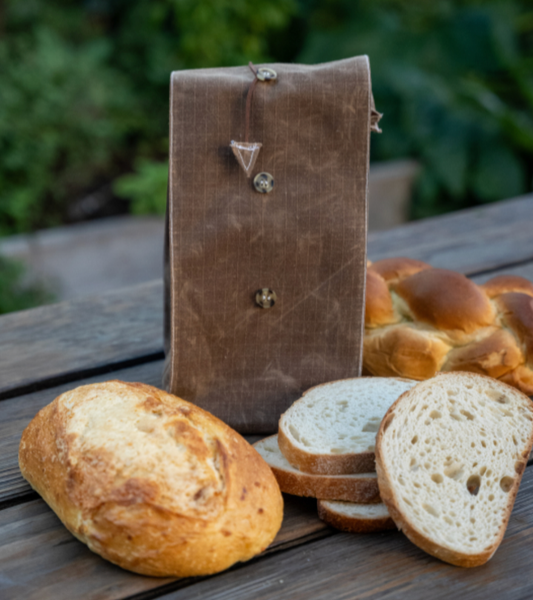 Reusable Waxed Canvas Bread Bag