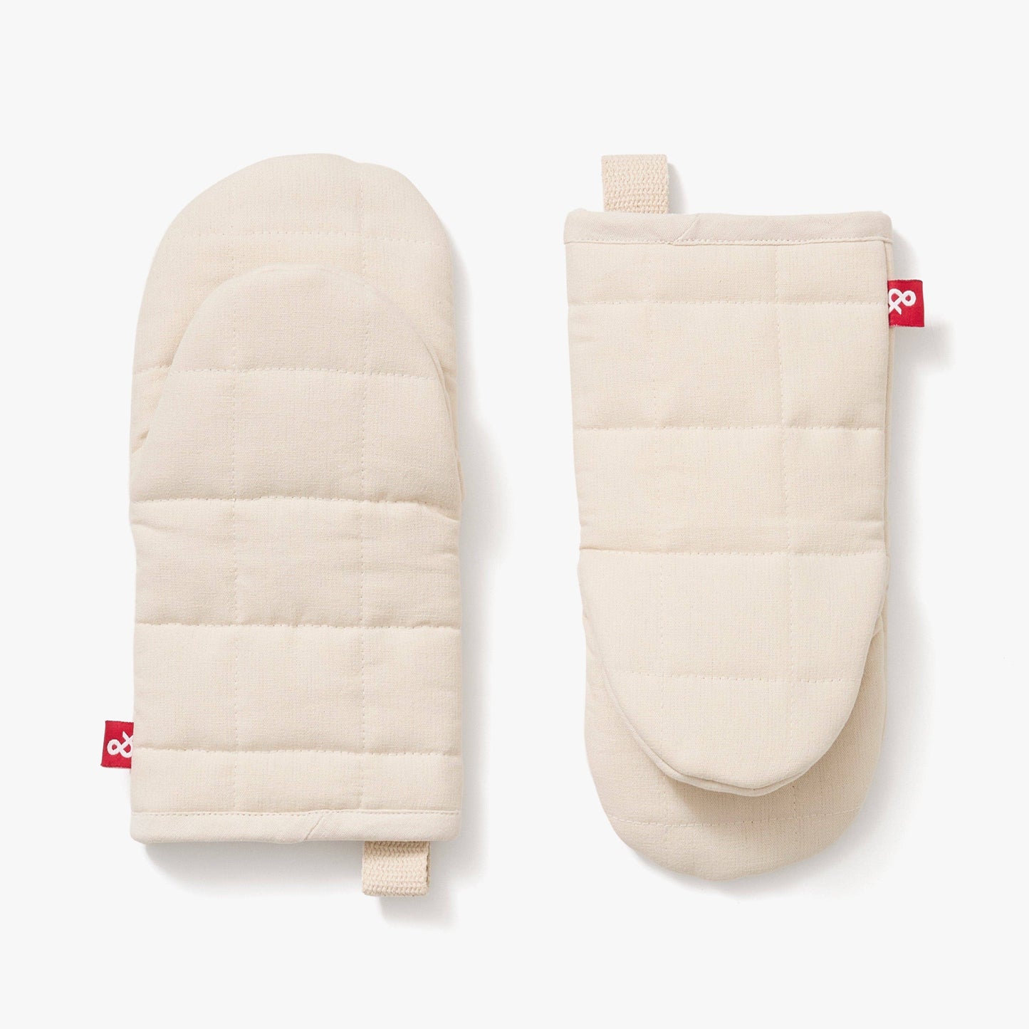 Oven Mitts - Oat White