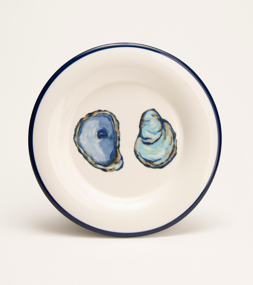 Oyster Round Plate