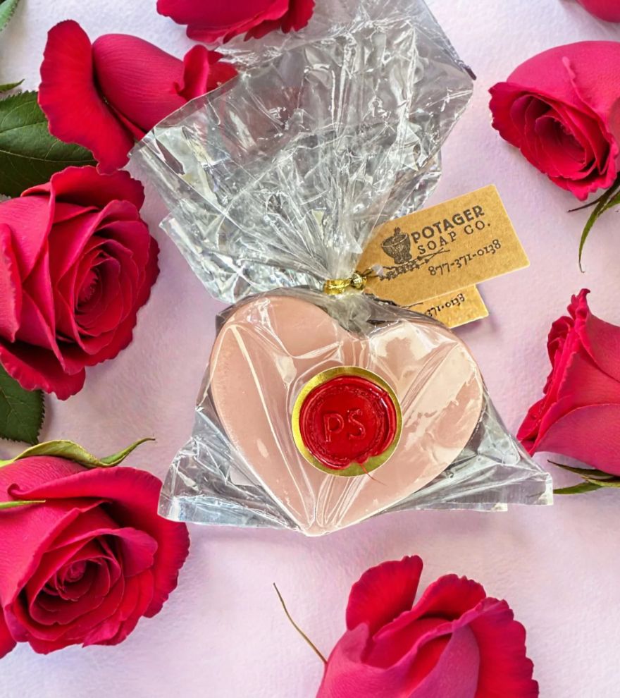 Secret Garden Heart Soap
