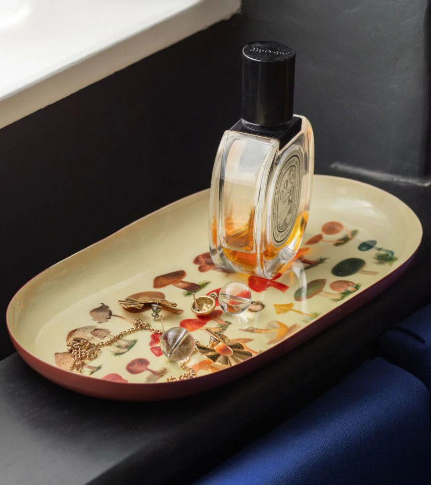 Oval Enamel Tray
