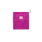 Bees Wrap Reusable Beeswax Lined Artisan Bread Bag - Magenta