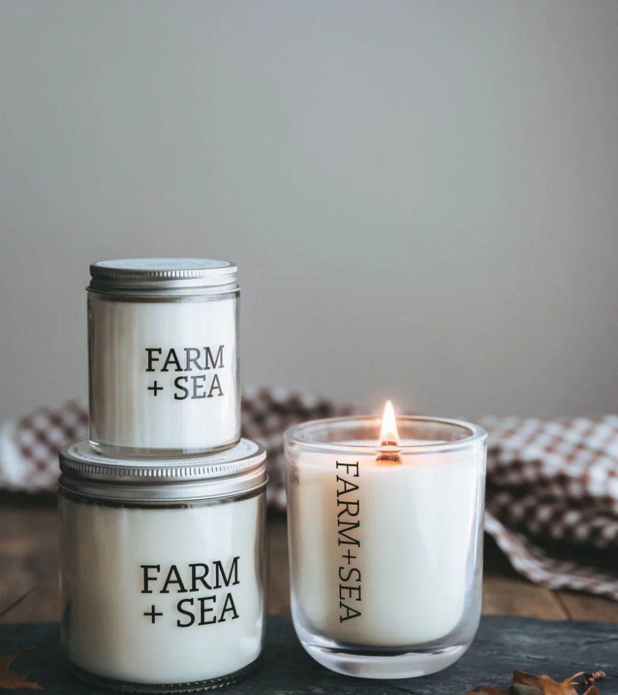 Farm + Sea Large Candles