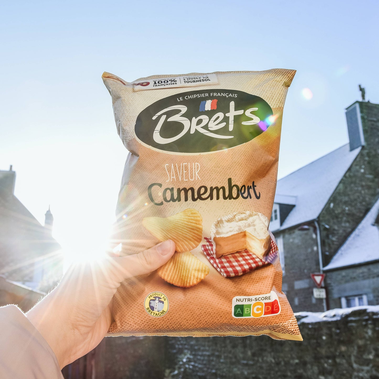 Brets Camembert Cheese Chips