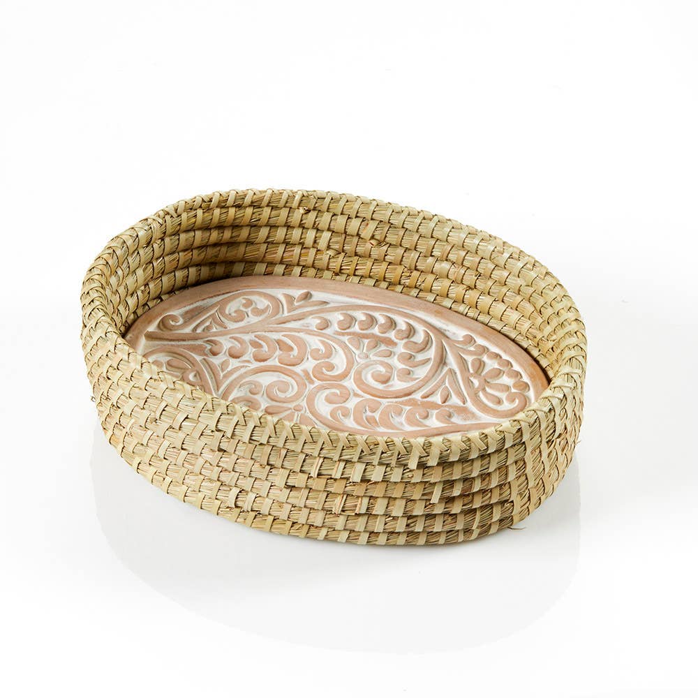 Double Vine Breadwarmer with Lid