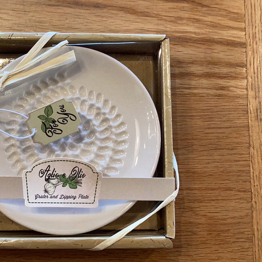 Grater and Dipping Plate