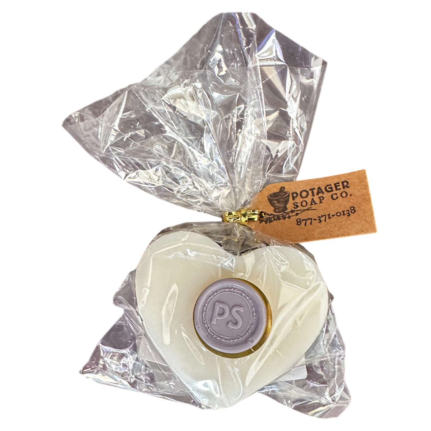 French Lavender Heart Soap