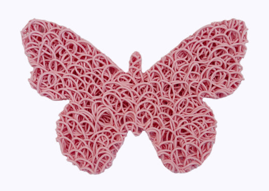 Butterfly Soap Lift Soap Saver Pad - Pink
