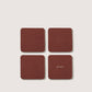 Square Felt Coasters - Sets of 4