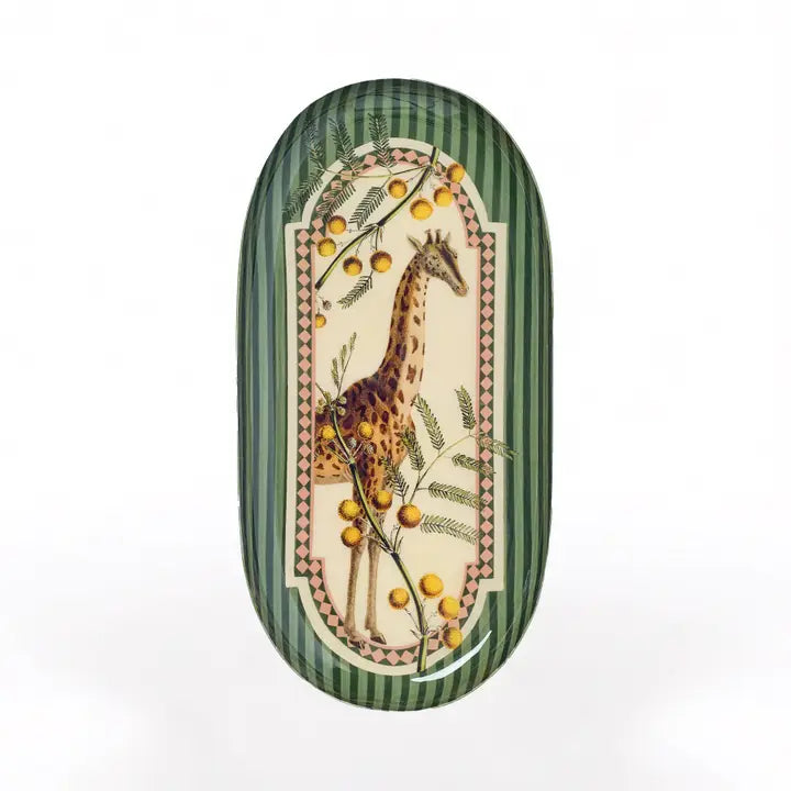 Oval Enamel Tray