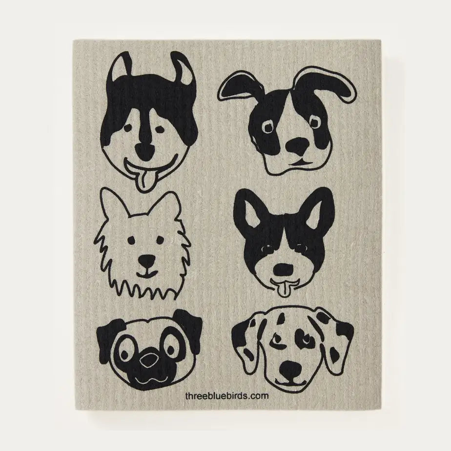 Three Bluebirds Swedish Dishcloths