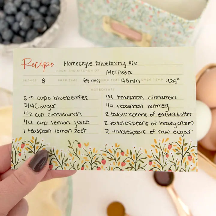 Recipe Cards
