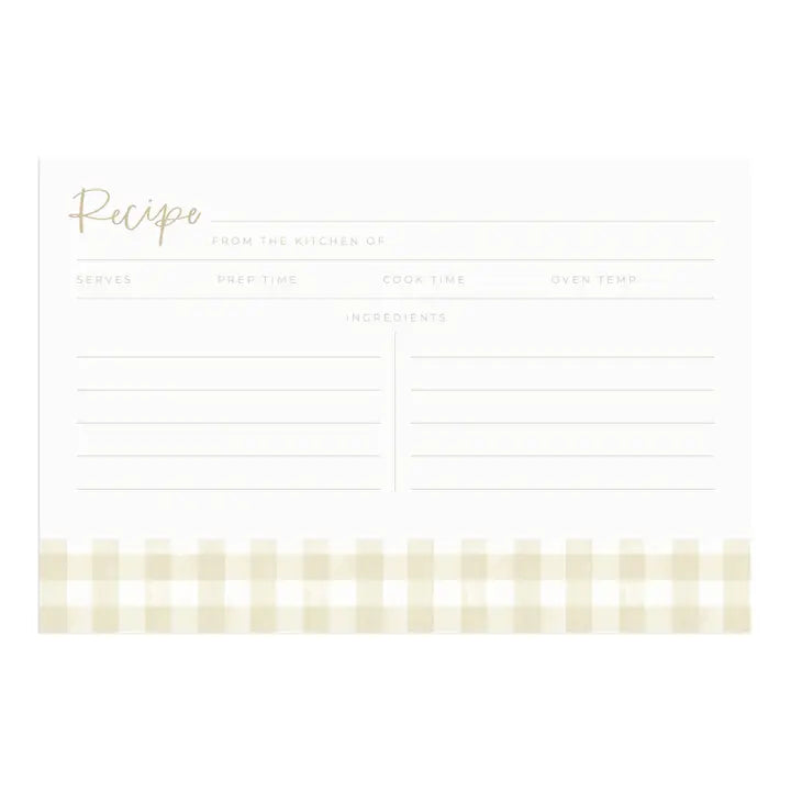Recipe Cards