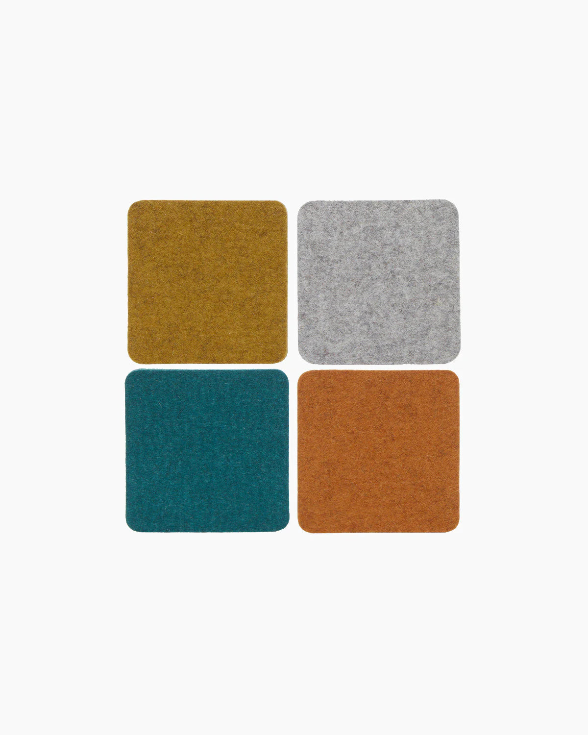 Square Felt Coasters - Sets of 4