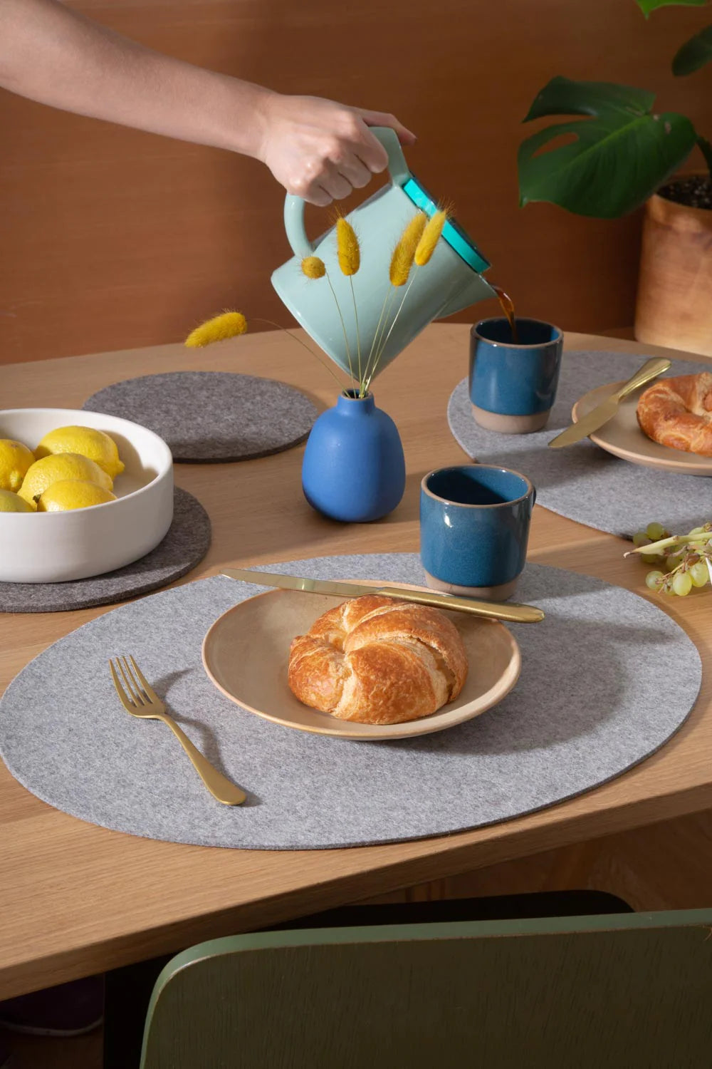 Oval Felt Placemat