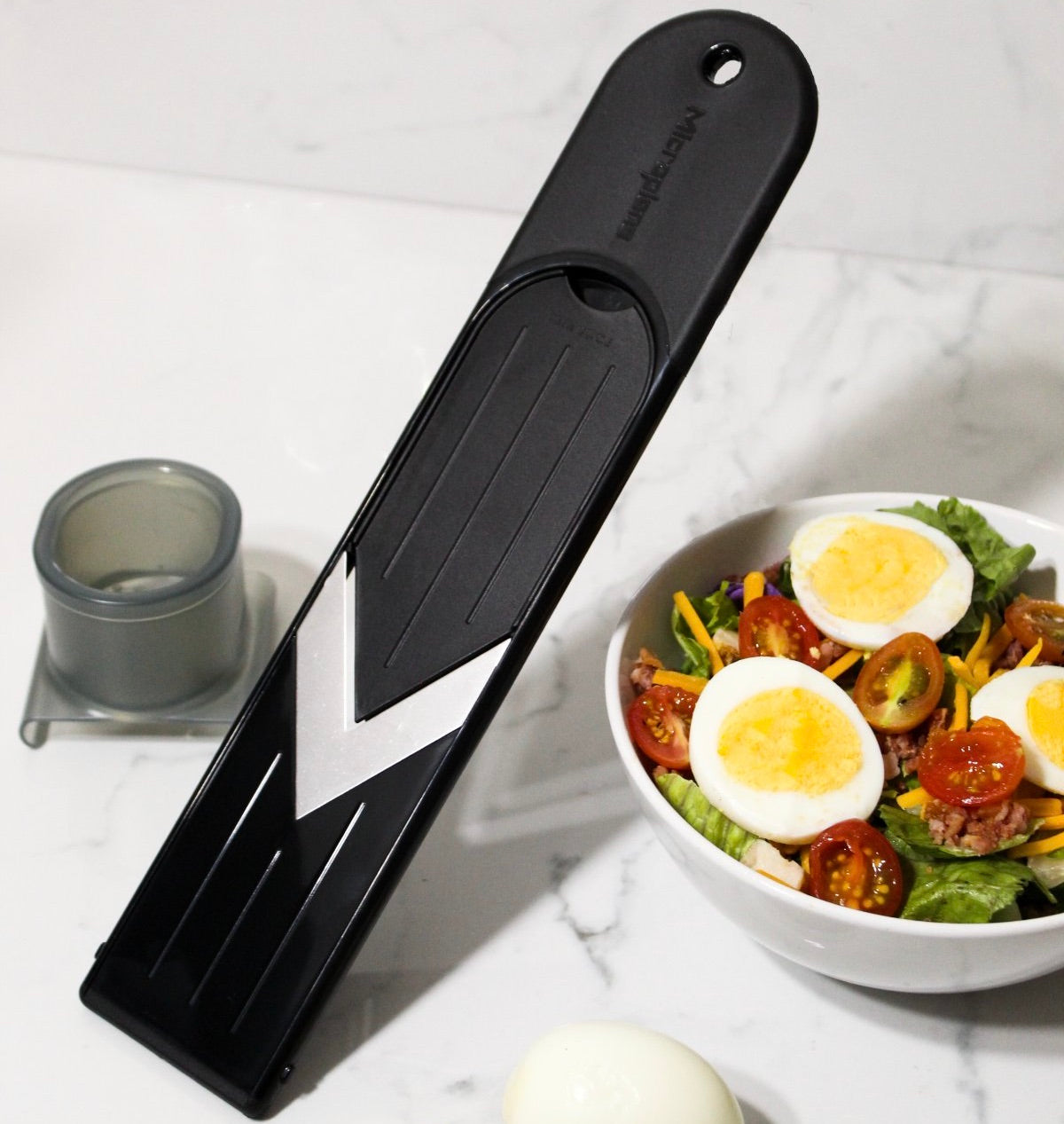 Value Without Compromise Microplane adds to collection with Mini V-Blade  Mandoline, mini mandoline slicer