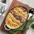 Au Gratin Oval Stainless Steel