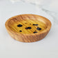 Naturally Med Olive Wood dipping bowl small