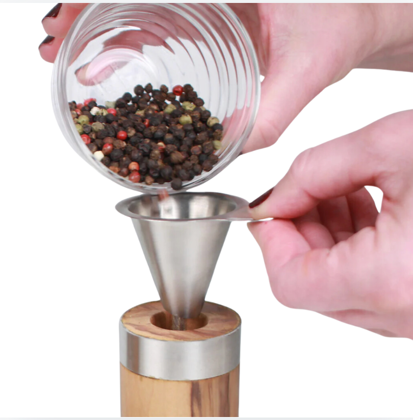 Stainless Steel Salt & Pepper Funnels