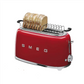 4 Slice/2 Slot "Retro Style" Toaster