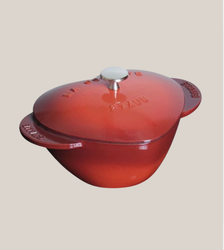 1.75qt Heart Cocotte