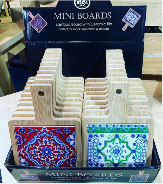 Mini Boards w/ Ceramic Tile