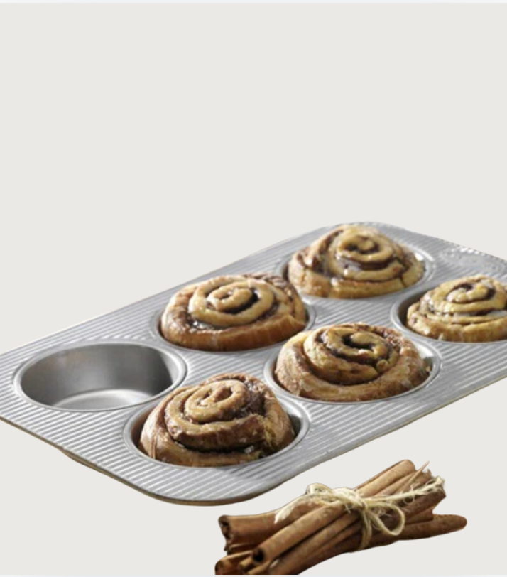 Mini Round Cake Pan - 6 Well