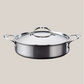 NanoBond Molecular Titanium Stainless Steel 3.5 Quart Sauteuse Pan