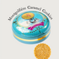 "Montgolfière" Caramel Shortbread Cookies Round Metal Tin